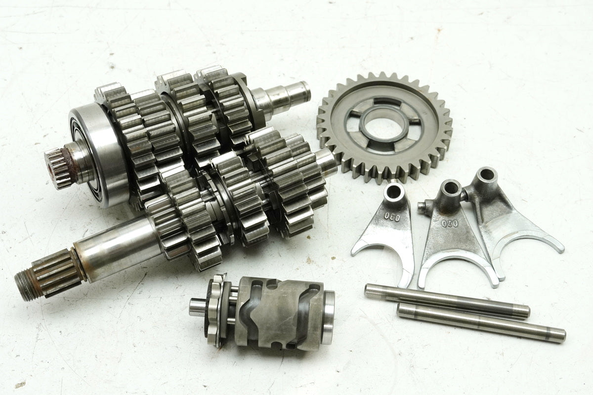 Aprilia Pegaso 650 GA (MX) Gearbox Gearbox Shaft Gear Cogwheel Gear selector drum Dogs