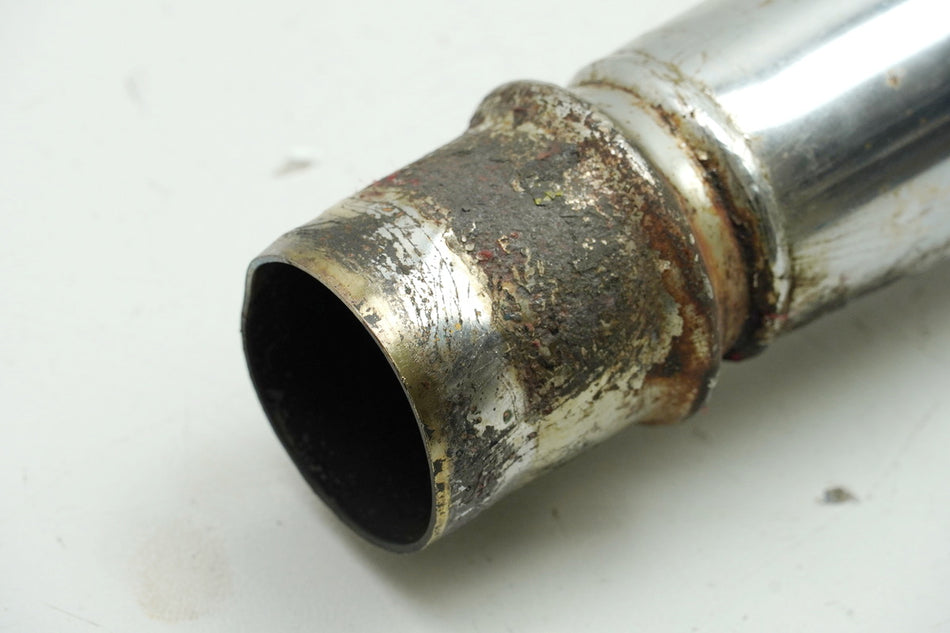 HONDA CB 450 N PC14 Auspuff links Schalldämpfer Exhaust Muffler