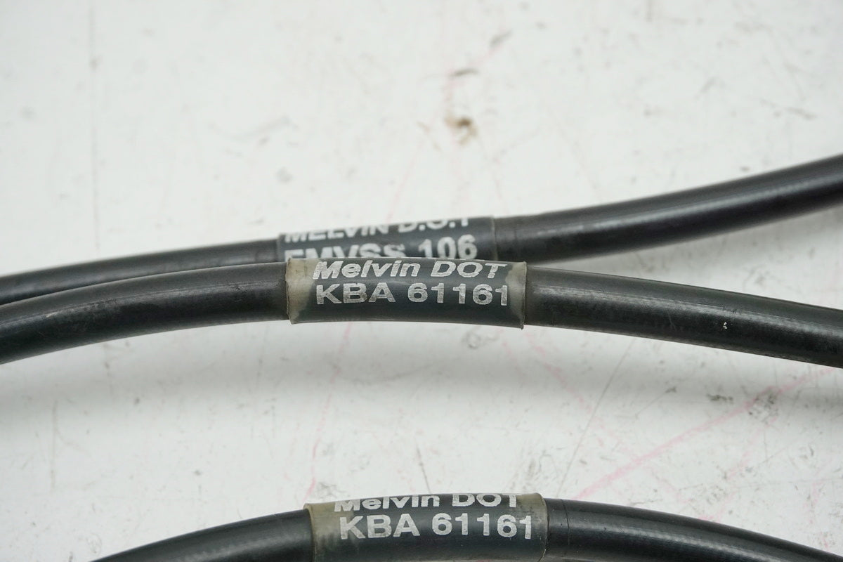 Suzuki GSX 1400 WVBN latiguillos de freno delanteros y traseros Melvin de malla de acero