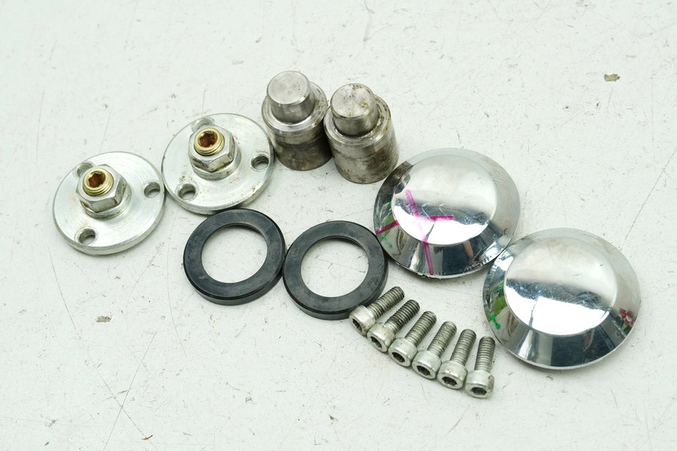 KAWASAKI VN 750 A-D Vulcan Twin Tornillos Eje Basculante Soporte Placa