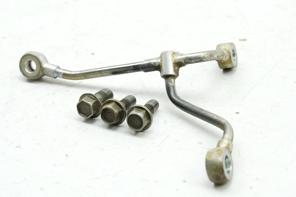 YAMAHA YZ 426 F 5BE Tubo de aceite motor --> culata --> tornillo hueco filtro de aceite