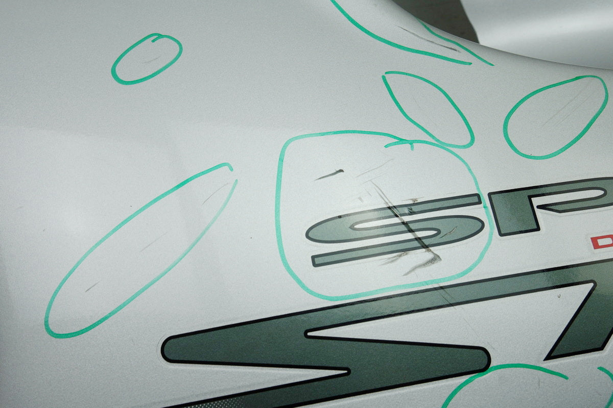 TRIUMPH SPRINT ST T695 955i Seitenverkleidung links Seitenteil Abdeckung Cover