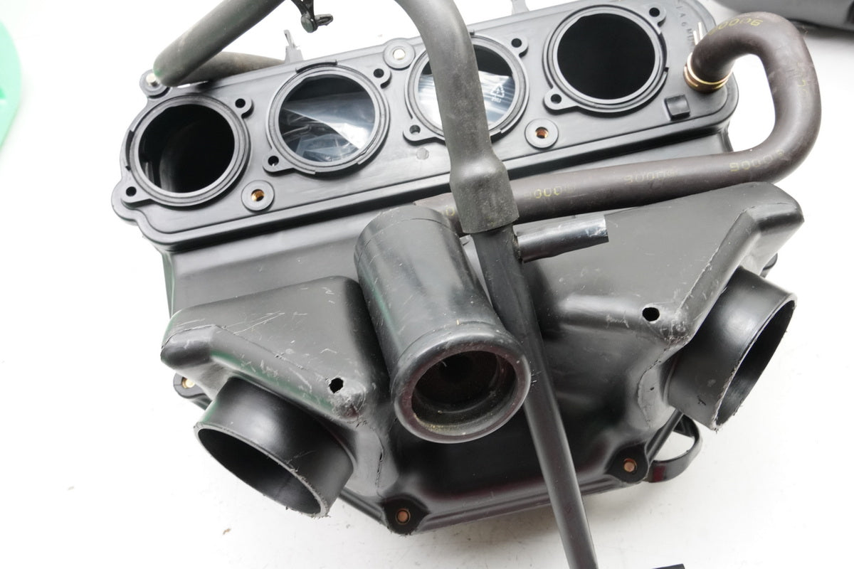 KAWASAKI ZX-6R ZX600J Airbox + Air Filter + Intake Trumpets