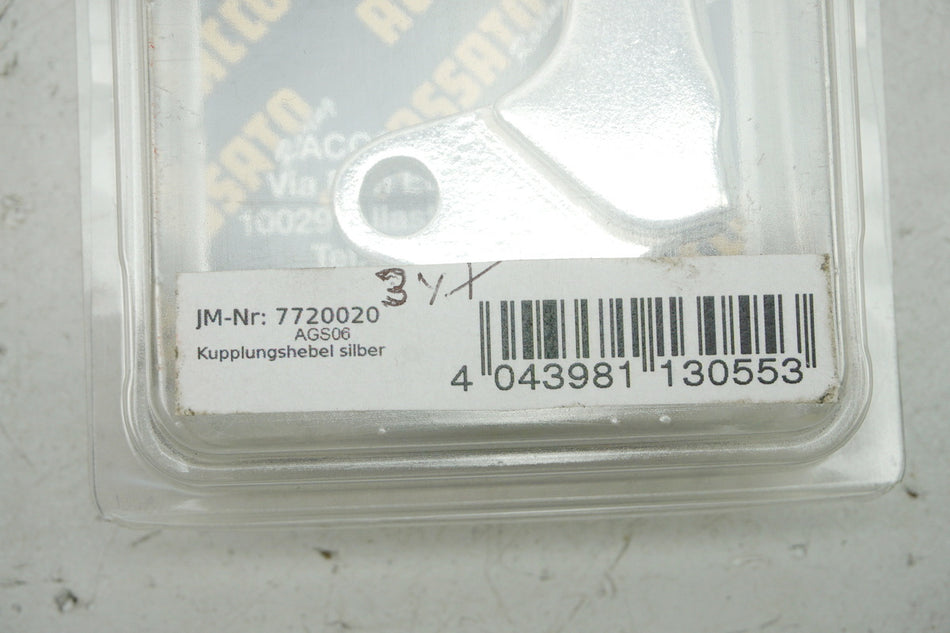 Accossato Clutch Lever Silver JM-No. 7720020 AGS06 Yamaha Suzuki - NEW