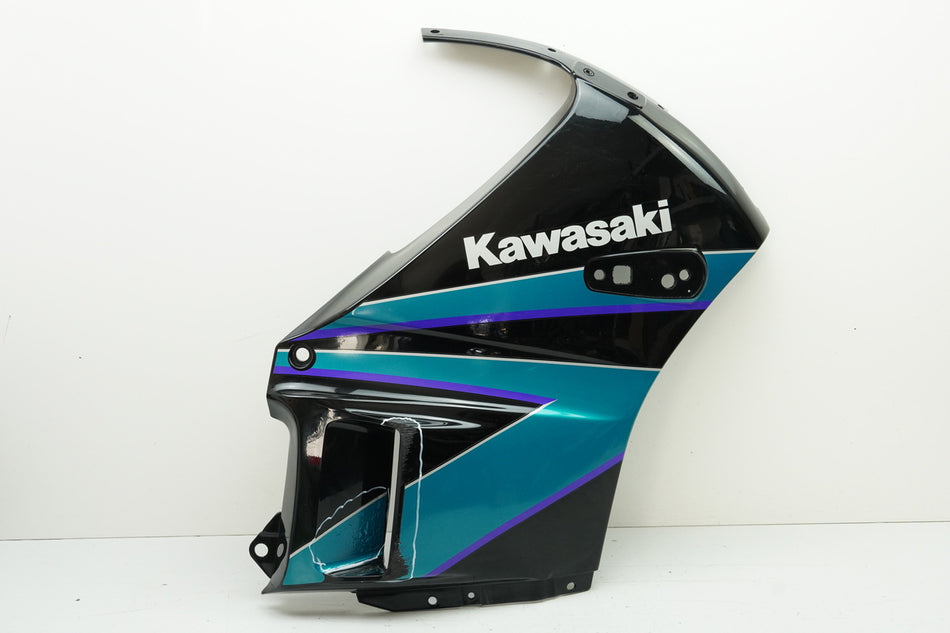 KAWASAKI GPX 600 R ZX600C Carenado lateral derecho Pieza lateral Carenado delantero