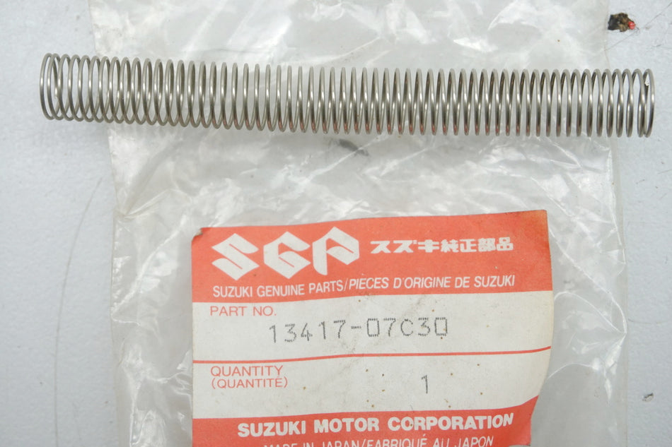 Suzuki Spring Carburetor Spring Slide Spring original 13417-07C30 GSF GSX - NEW