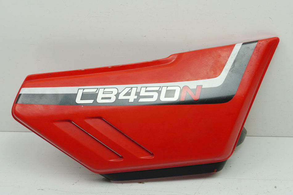 HONDA CB 450 N PC14 Tapa lateral derecha Cubierta Embellecedor Carenado