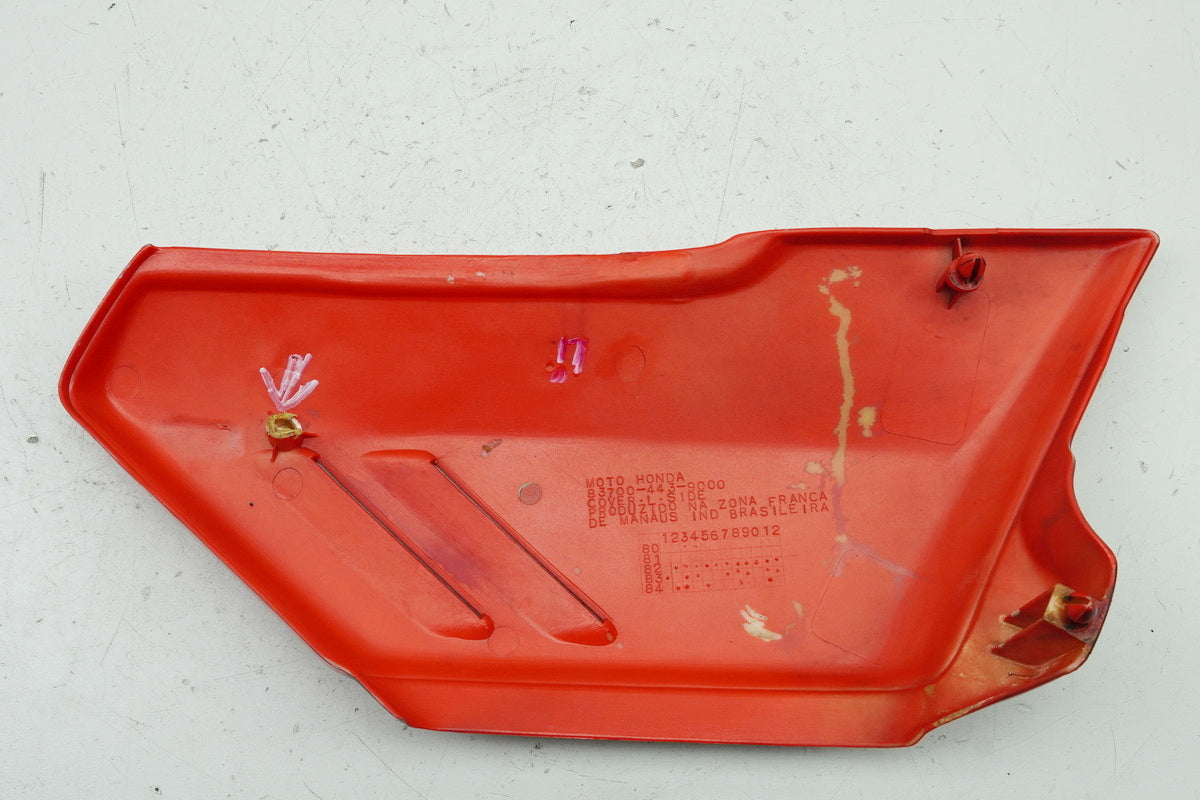 HONDA CB 450 N PC14 Seitendeckel links Abdeckung Cover Blende Verkleidung