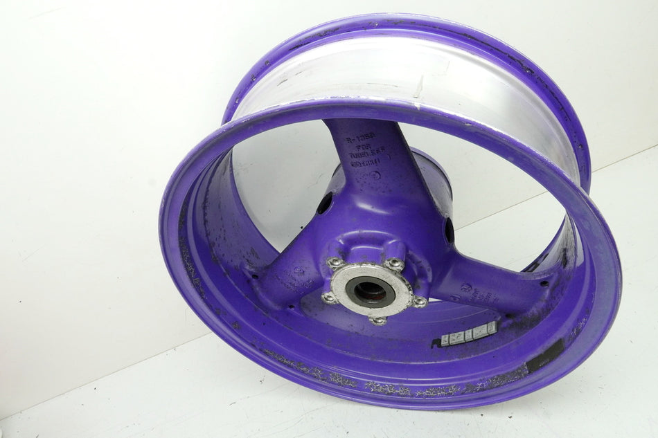KAWASAKI ZX-7R ZX750P N Llanta trasera Rueda trasera Llanta trasera J 17 x MT 6.00 96-03