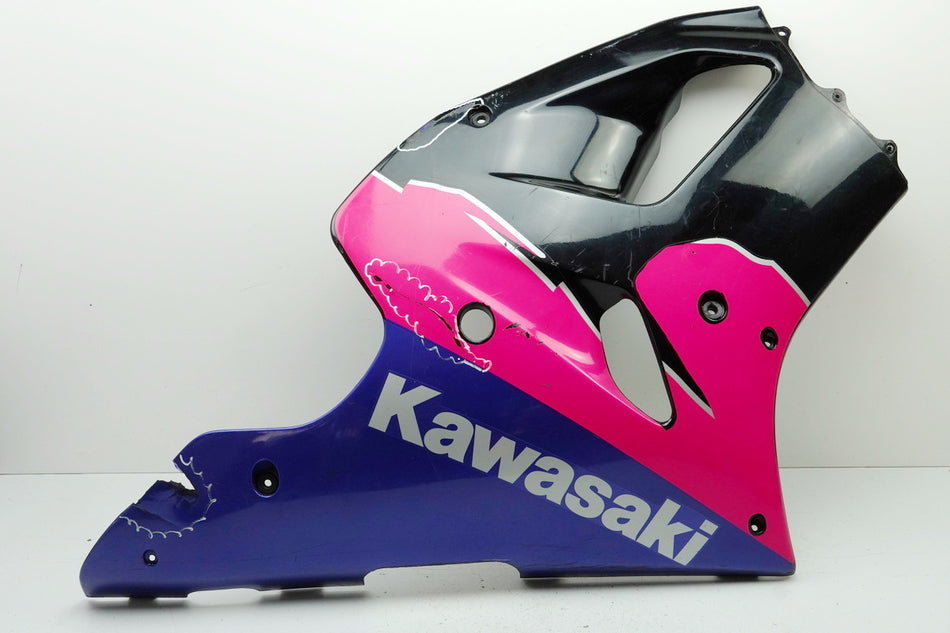 KAWASAKI ZXR 750 ZX750L Carenado lateral derecho Tapa Cubierta