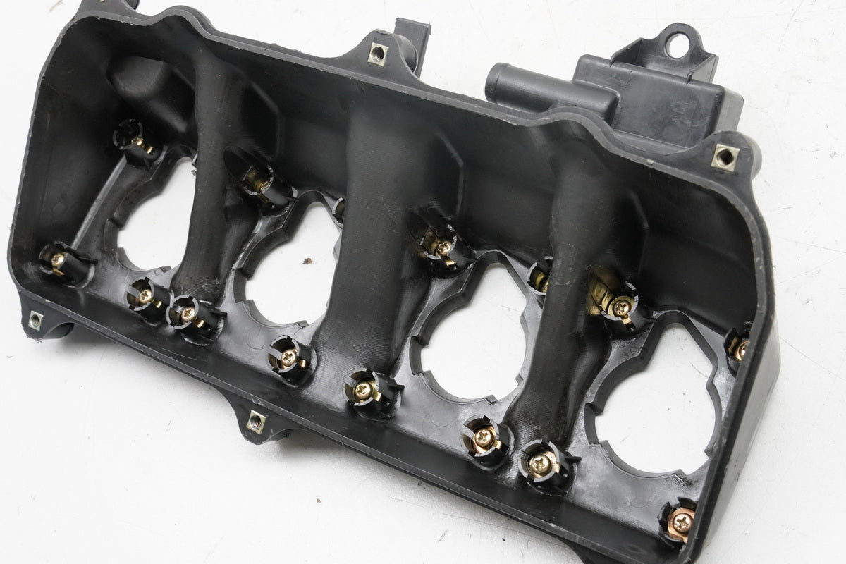HONDA CBR 600 PC25 Grundplatte Ansaugtrichter Stutzen Vergaser - Airbox 91-94