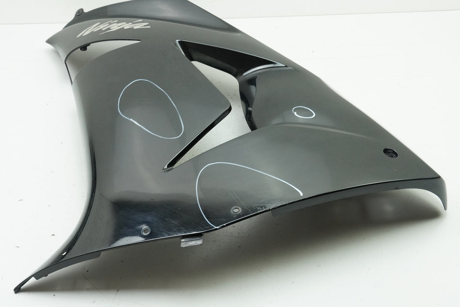 KAWASAKI ZX-10R ZXT00D Carenado lateral izquierdo Cubierta de carenado lateral 06-07