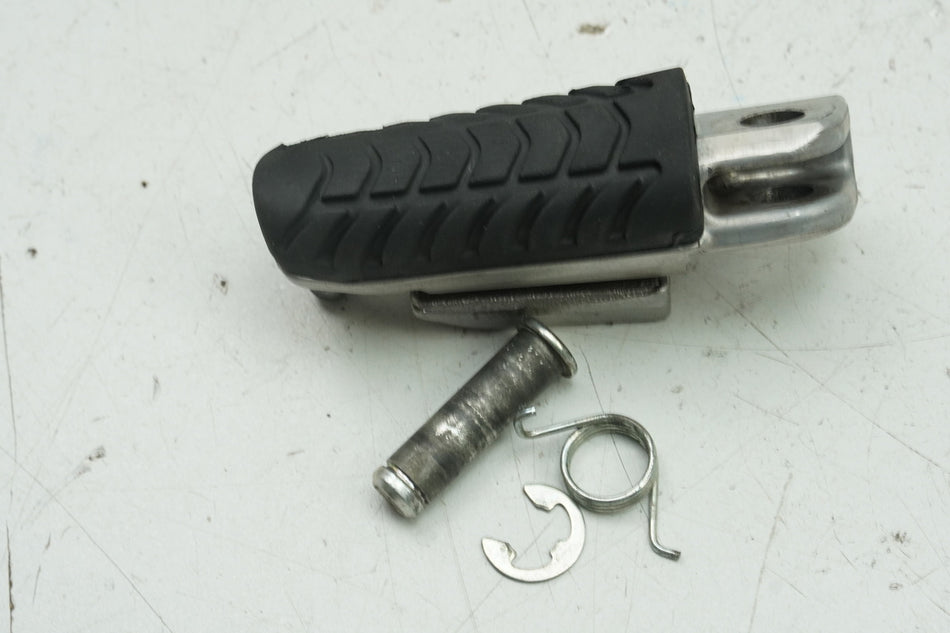 KAWASAKI Z 650 ER650HA2 estribera izquierda del conductor (para placa de soporte del sistema de estriberas)