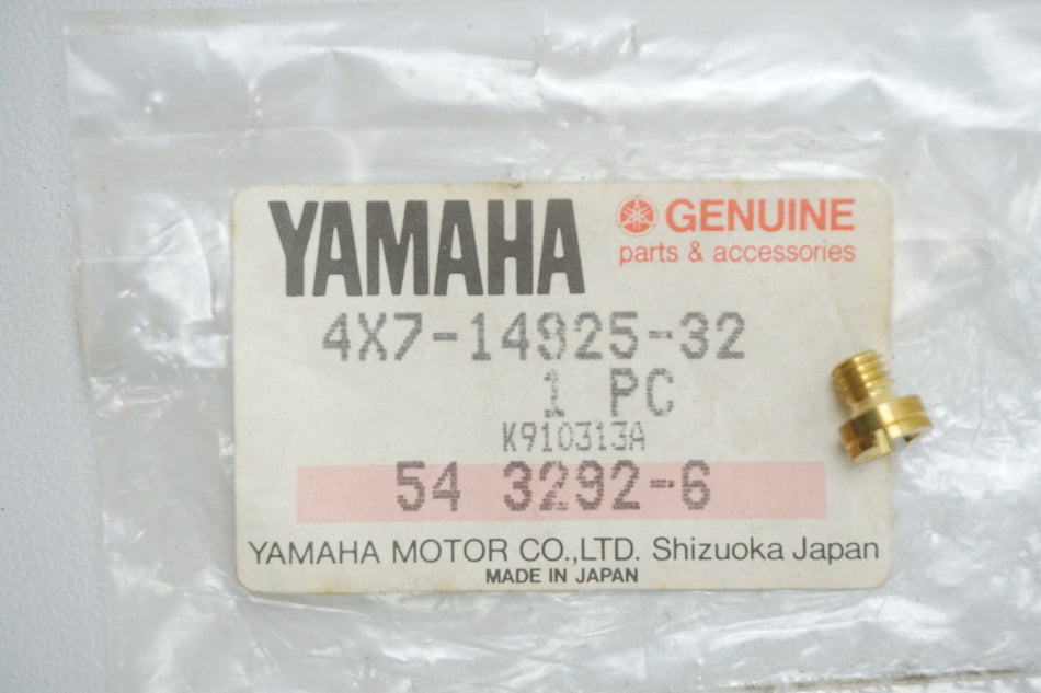 Yamaha Vergaserdüse Vergaser Hauptdüse original 4X7-14925-32 XV1100 - NEU