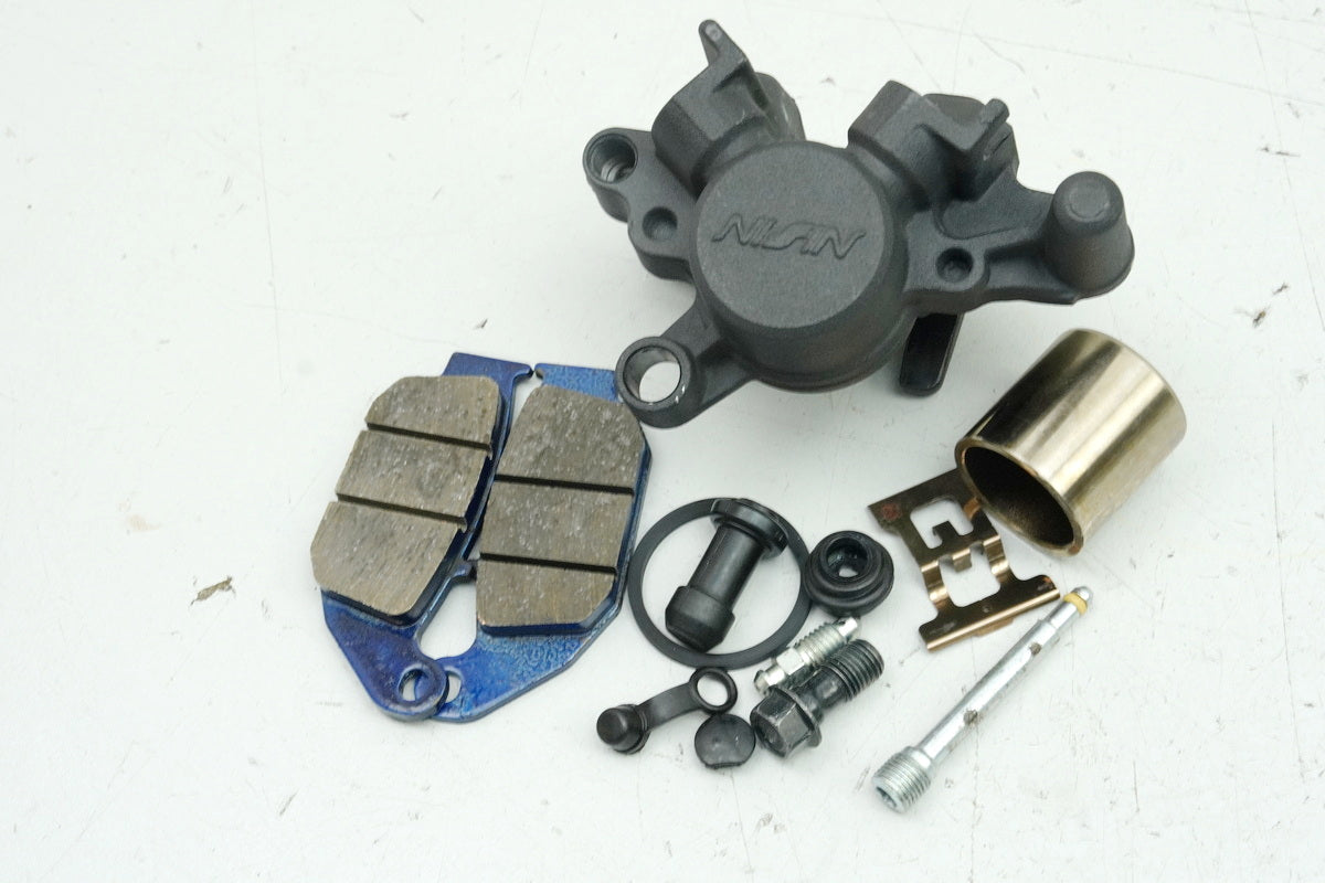 HONDA CB 125 R JC91 Rear Brake Caliper Nissin Brake Caliper Brake Piston Brake Pads