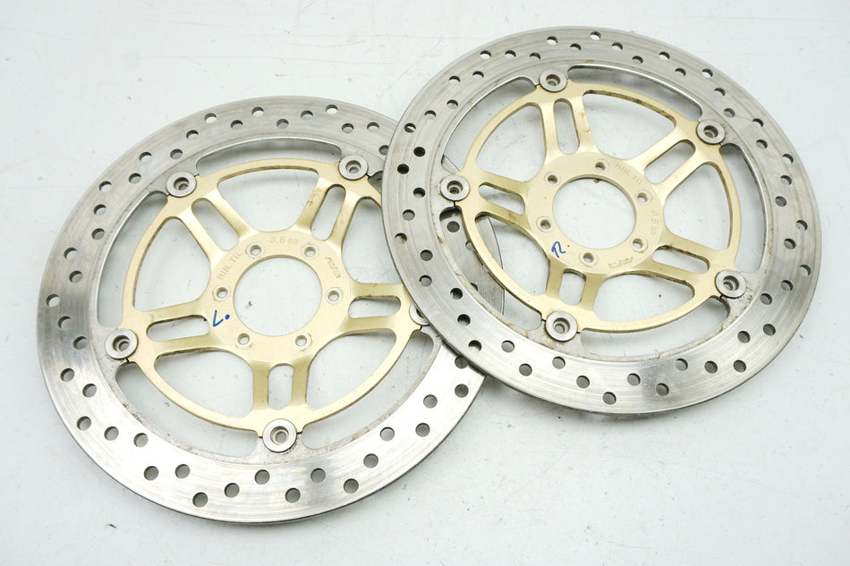 Honda CB 600 PC34 PC36 Hornet Discos de freno delanteros Sunstar Par de discos de freno de 4,2 mm