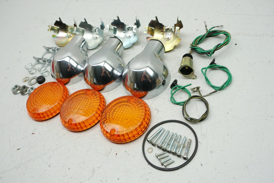 KAWASAKI EL 250 B ELIMINATOR Intermitentes Piezas Carcasa de cristal intermitente