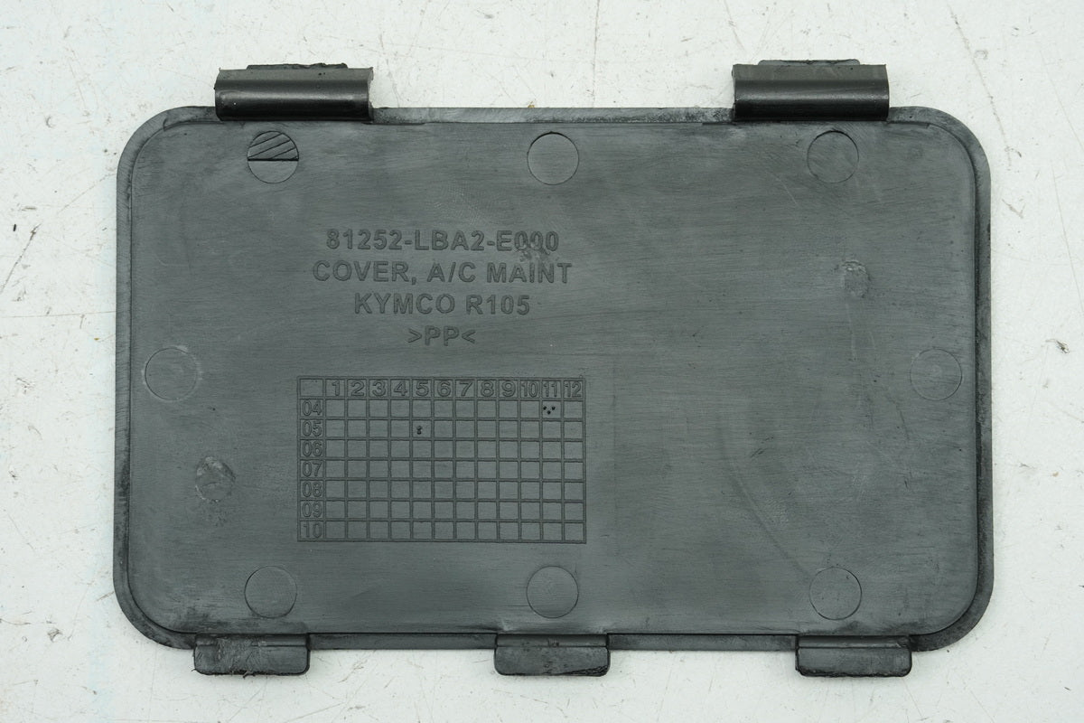 KYMCO XCiting 500 i RFBT70040 Helmet Compartment Cover Air Filter Cover Trim