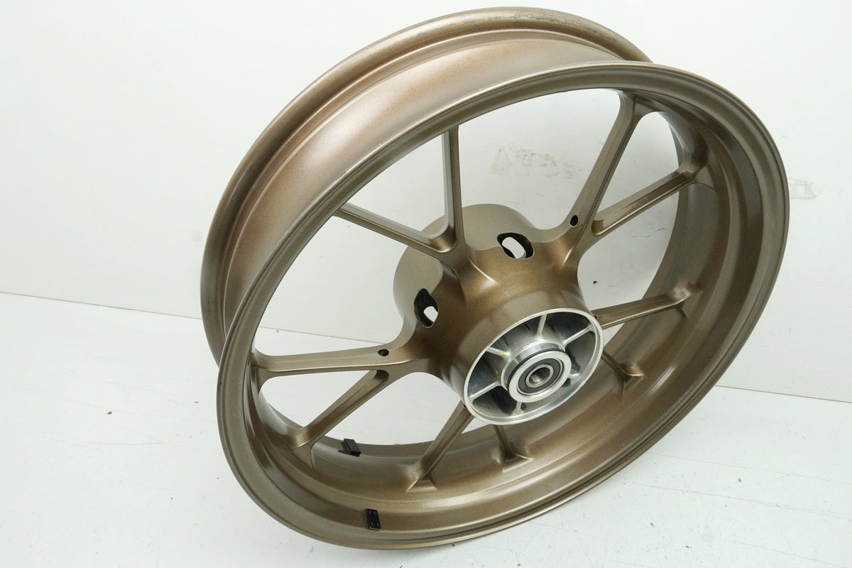 HONDA CB 125 R JC91 rear rim Enkei rear wheel J 17 x 4.00 accident-free gold