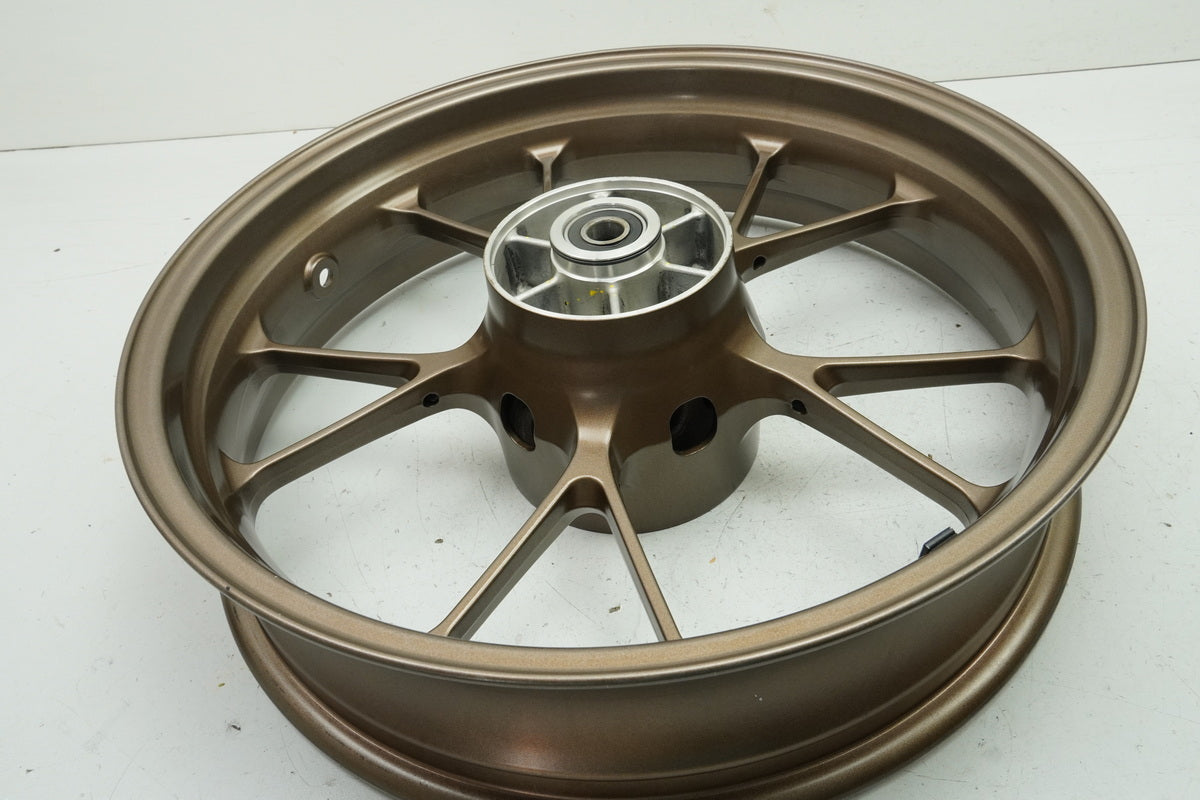 HONDA CB 125 R JC91 rear rim Enkei rear wheel J 17 x 4.00 accident-free gold