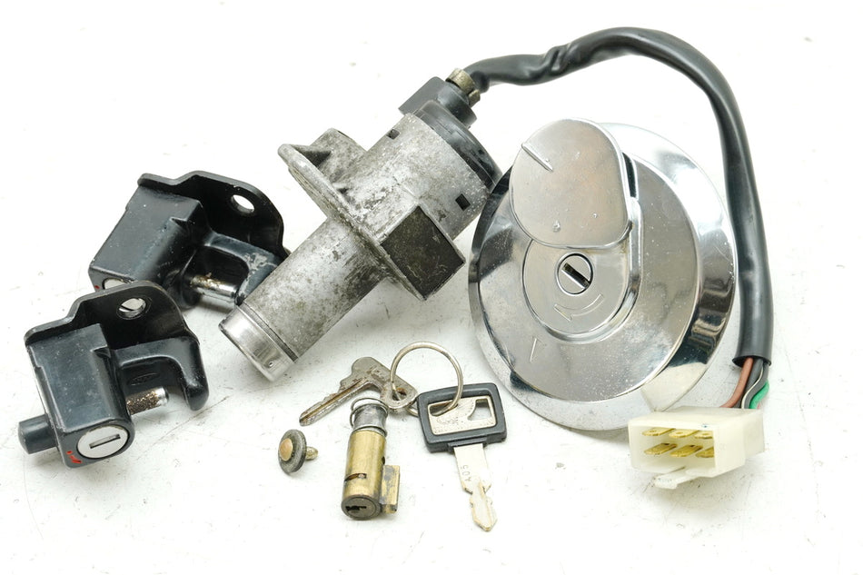 HONDA CB 450 N PC14 Juego de cerraduras, cerradura de encendido, tapa de depósito