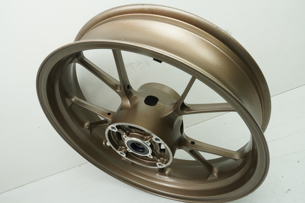 HONDA CB 125 R JC91 rear rim Enkei rear wheel J 17 x 4.00 accident-free gold