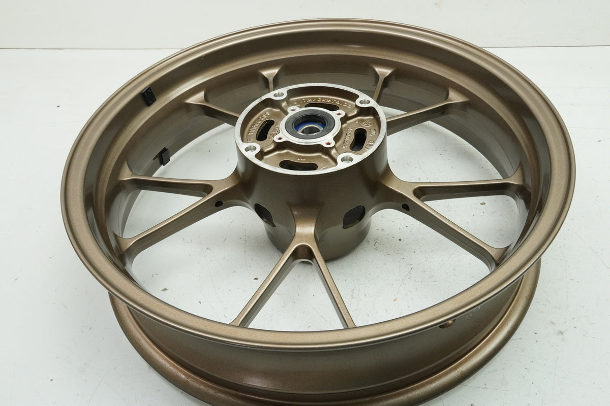 HONDA CB 125 R JC91 rear rim Enkei rear wheel J 17 x 4.00 accident-free gold