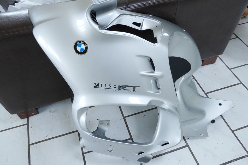 BMW R 1150 RT R22 Carenado lateral izquierdo Cubierta lateral Plata 764