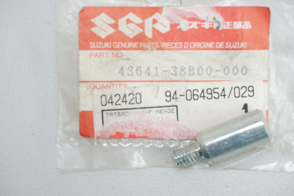 Tornillo de fijación reposapiés original Suzuki 43641-38B00 (09106-06101) VS - NUEVO