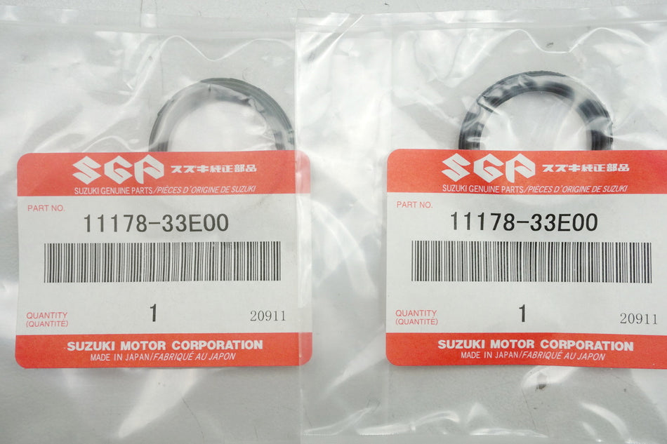 Suzuki Valve Cover Gasket small Set 2 pieces original 11178-33E00 GSR GSX - NEW