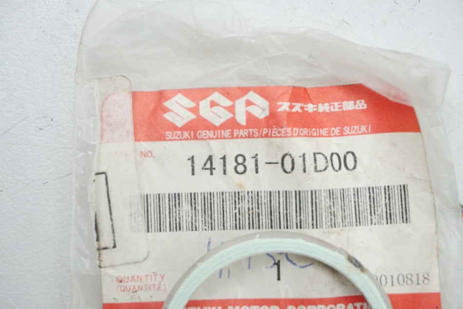Suzuki Junta de escape colector original 14181-01D00 DR GP GS GT GSX - NUEVO