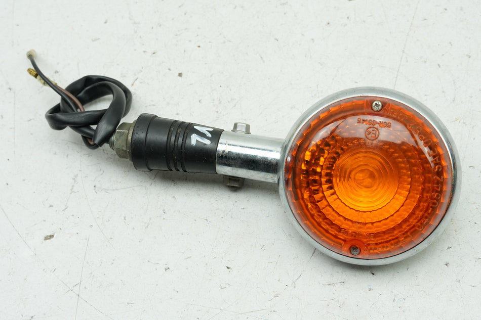 YAMAHA XV 750 4PW VIRAGO Intermitente delantero izquierdo Luz intermitente Cristal intermitente