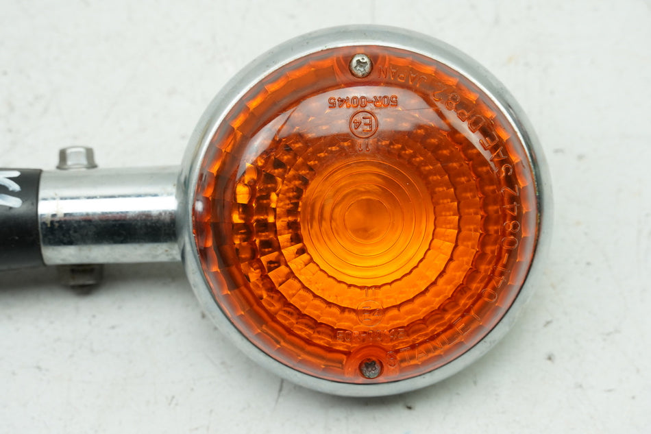 YAMAHA XV 750 4PW VIRAGO Intermitente delantero izquierdo Luz intermitente Cristal intermitente