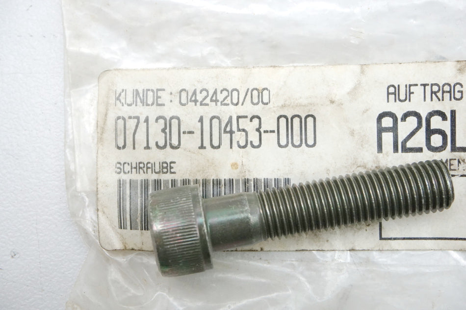 Tornillo original Suzuki 07130-10453 (07130-1045B-000) LS650 - NUEVO