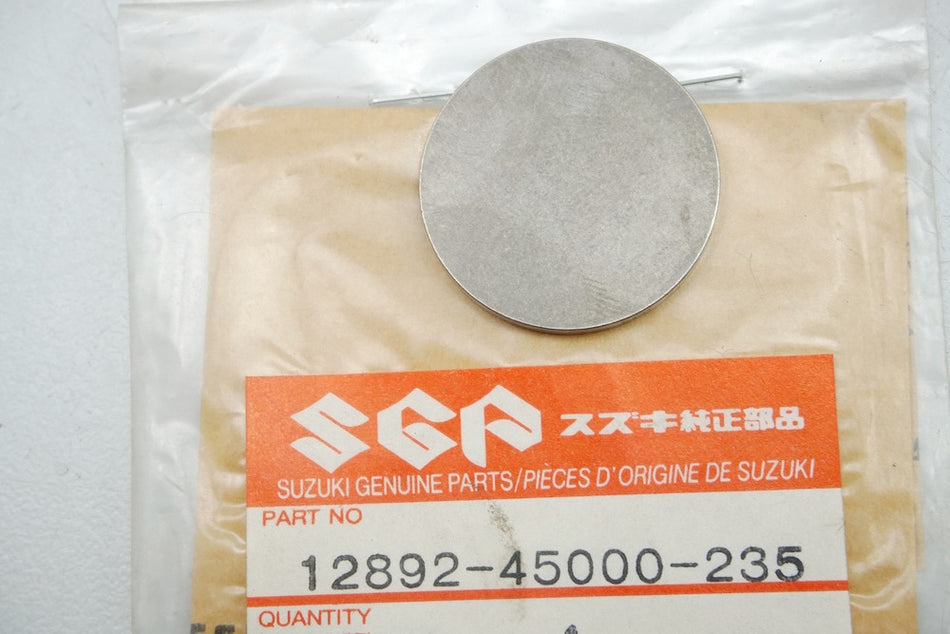 Suzuki Shim Válvula Pastillas de ajuste originales 12892-45000-235 GS - NUEVO
