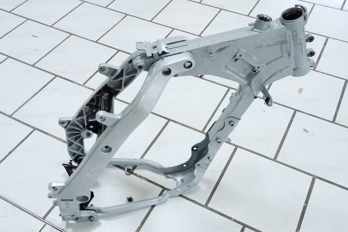Aprilia Pegaso 650 GA (MX) Chasis y documentación, protocolo de medición