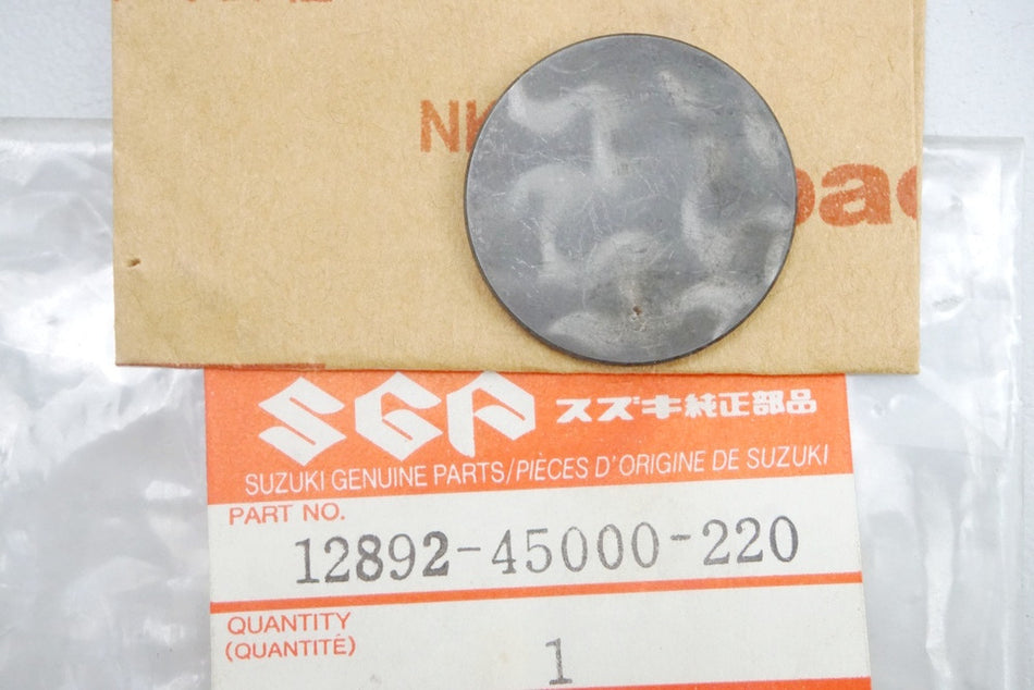 Suzuki Shim Valve Adjusting Shims Original 12892-45000-220 GS - NEW