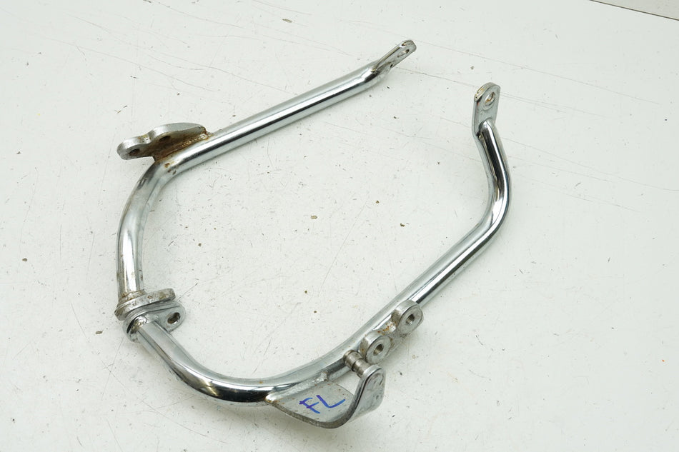 YAMAHA XV 750 4PW VIRAGO Soporte estribera dcha + izqda Placa soporte estribera