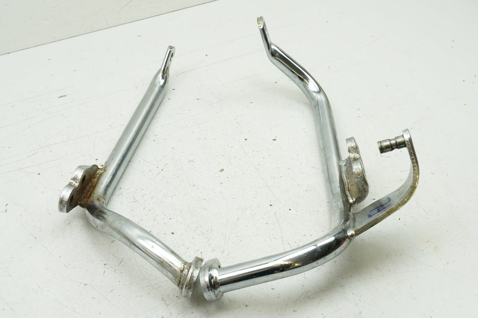 YAMAHA XV 750 4PW VIRAGO Soporte estribera dcha + izqda Placa soporte estribera