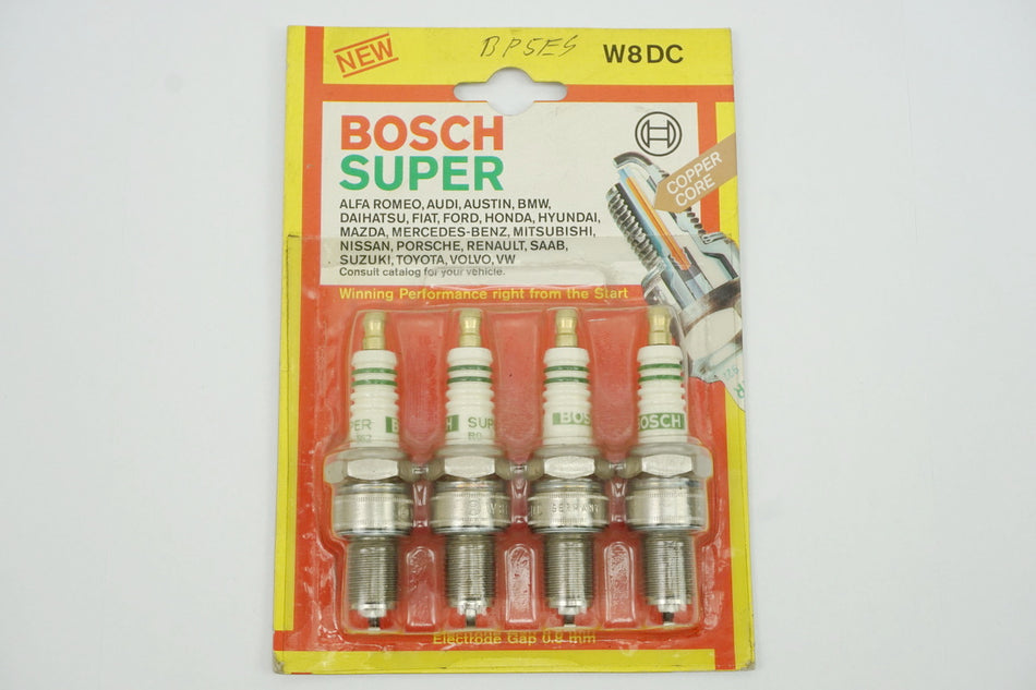 Bujía Bosch W8DC 4 Unidades Bujías - BP5ES - NUEVO