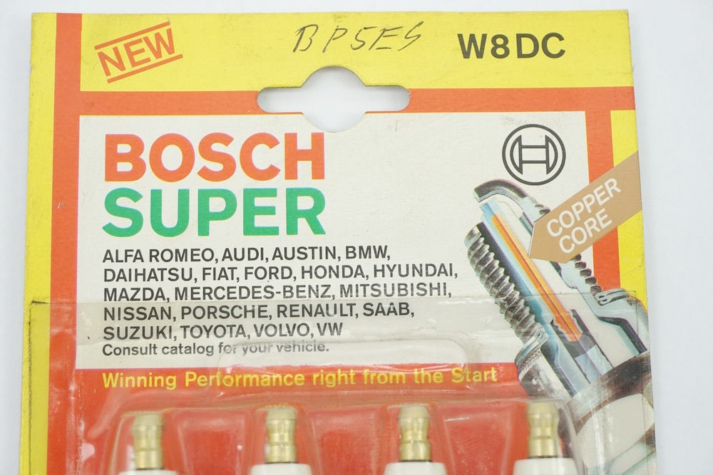 Bujía Bosch W8DC 4 Unidades Bujías - BP5ES - NUEVO