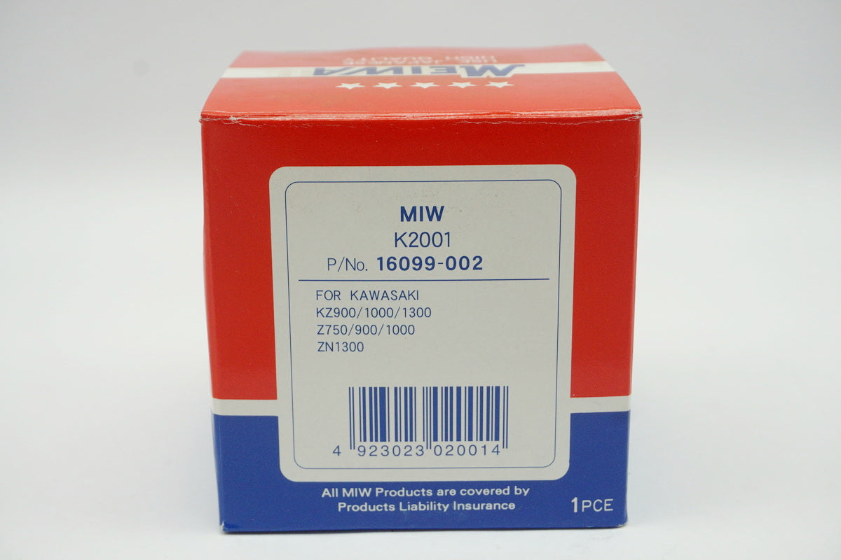 MIW K2001 Meiwa Oil Filter 16099-002 Kawasaki KZ Z ZN - NEW