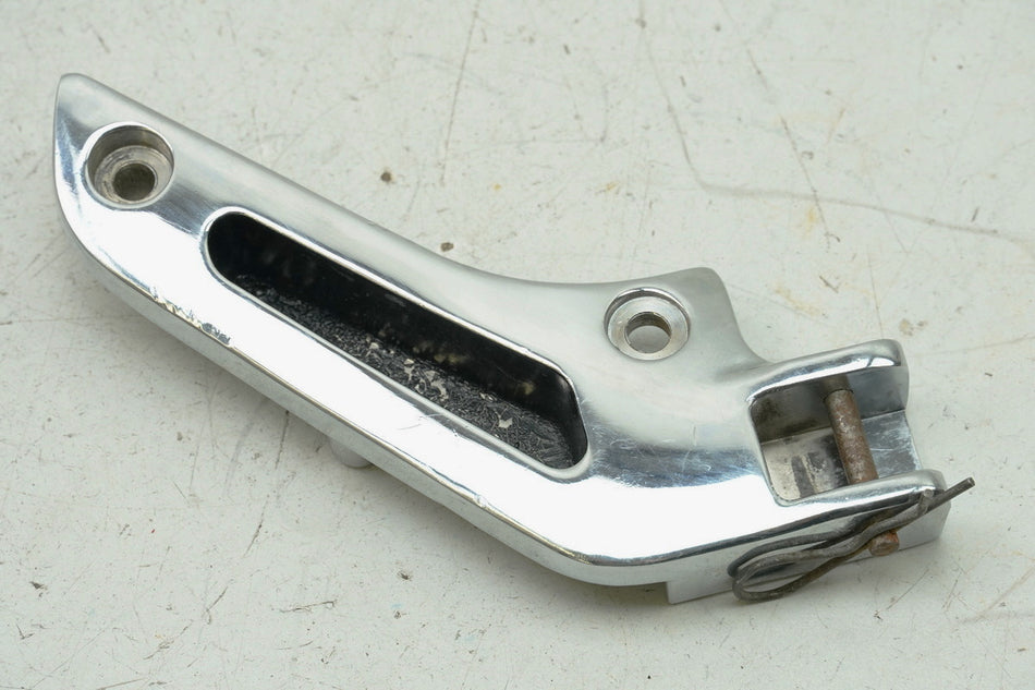 YAMAHA XV 750 4PW VIRAGO Reposapiés trasero izquierdo Soporte reposapiés Placa de soporte