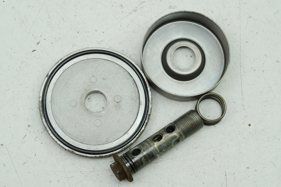 KAWASAKI NINJA 250 R EX250K Soporte Caja Filtro de Aceite Válvula Tornillo Placa