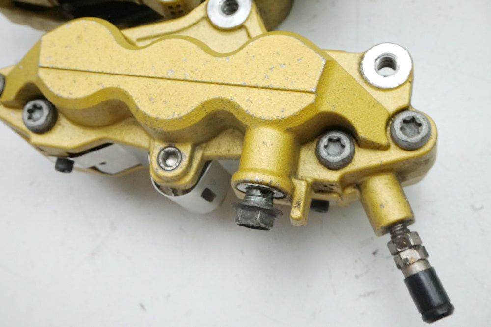 Suzuki GSX 1400 WVBN Bremssattel vorn Paar 6 Kolben gold Brake Caliper
