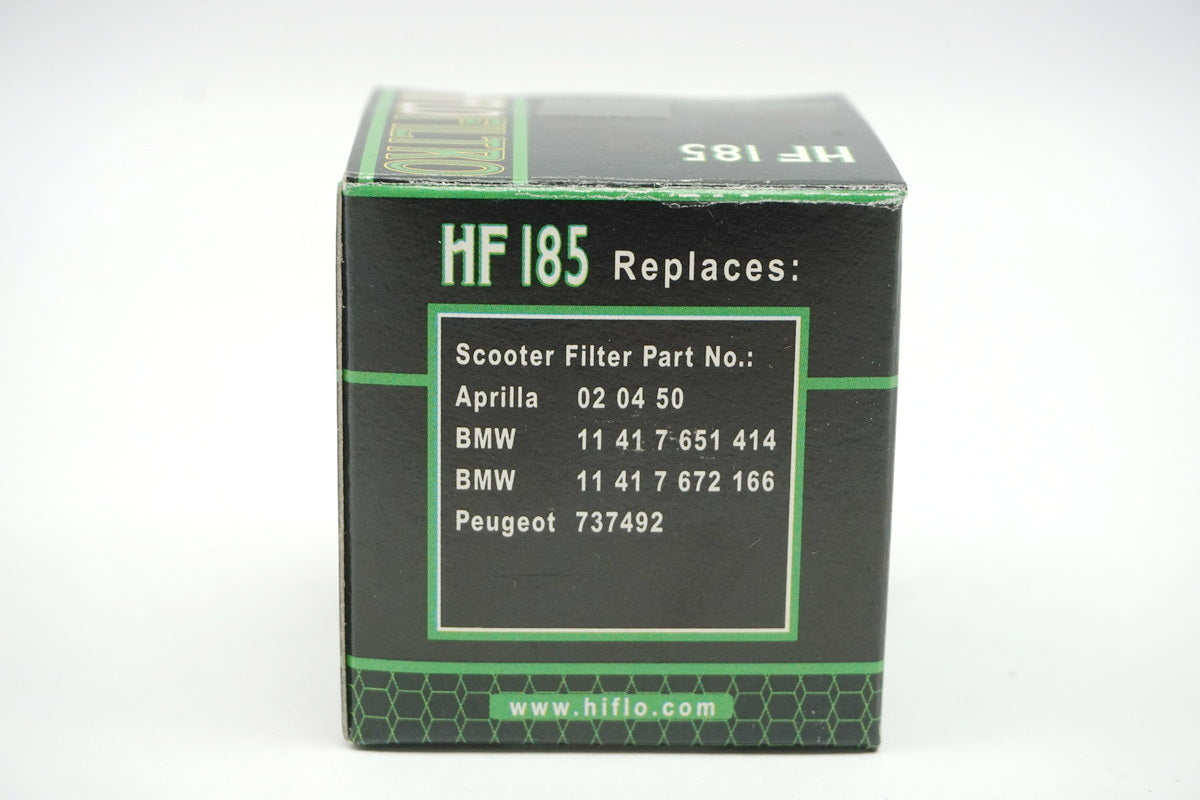 Hiflo Ölfilter HF185 Oil Filter Aprilia BMW Peugeot - NEU