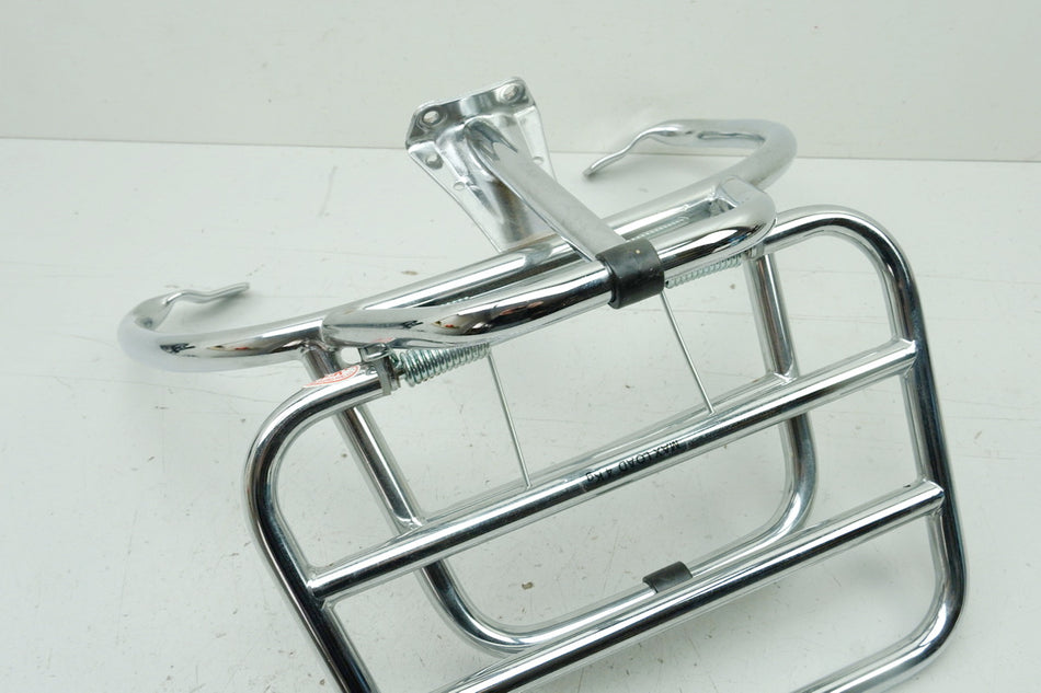 VESPA Primavera 50 125 150 Portabultos trasero cromado plegable original NUEVO