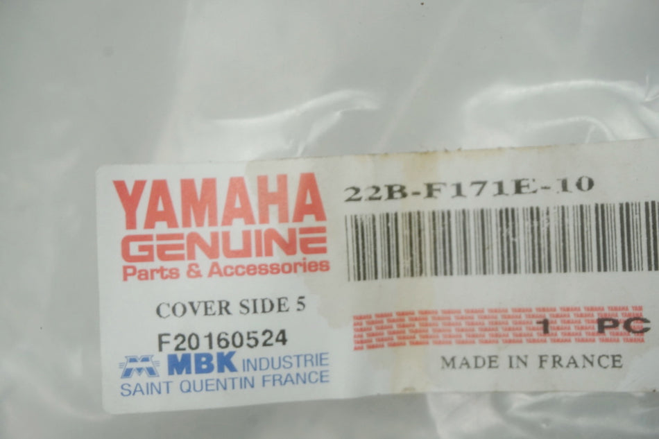 YAMAHA WR 125 X WR 125 R - Revestimiento trasero derecho Cubierta Tapa - 22B-F171E-10
