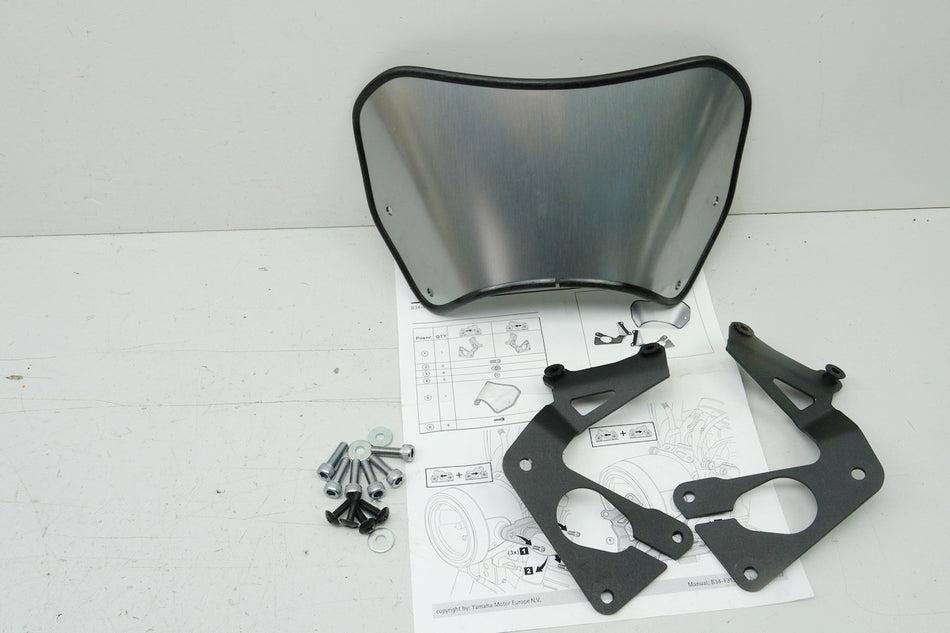 YAMAHA XSR 700 Nummernschild vorn Number Plate Windschild Verkleidung Lampe