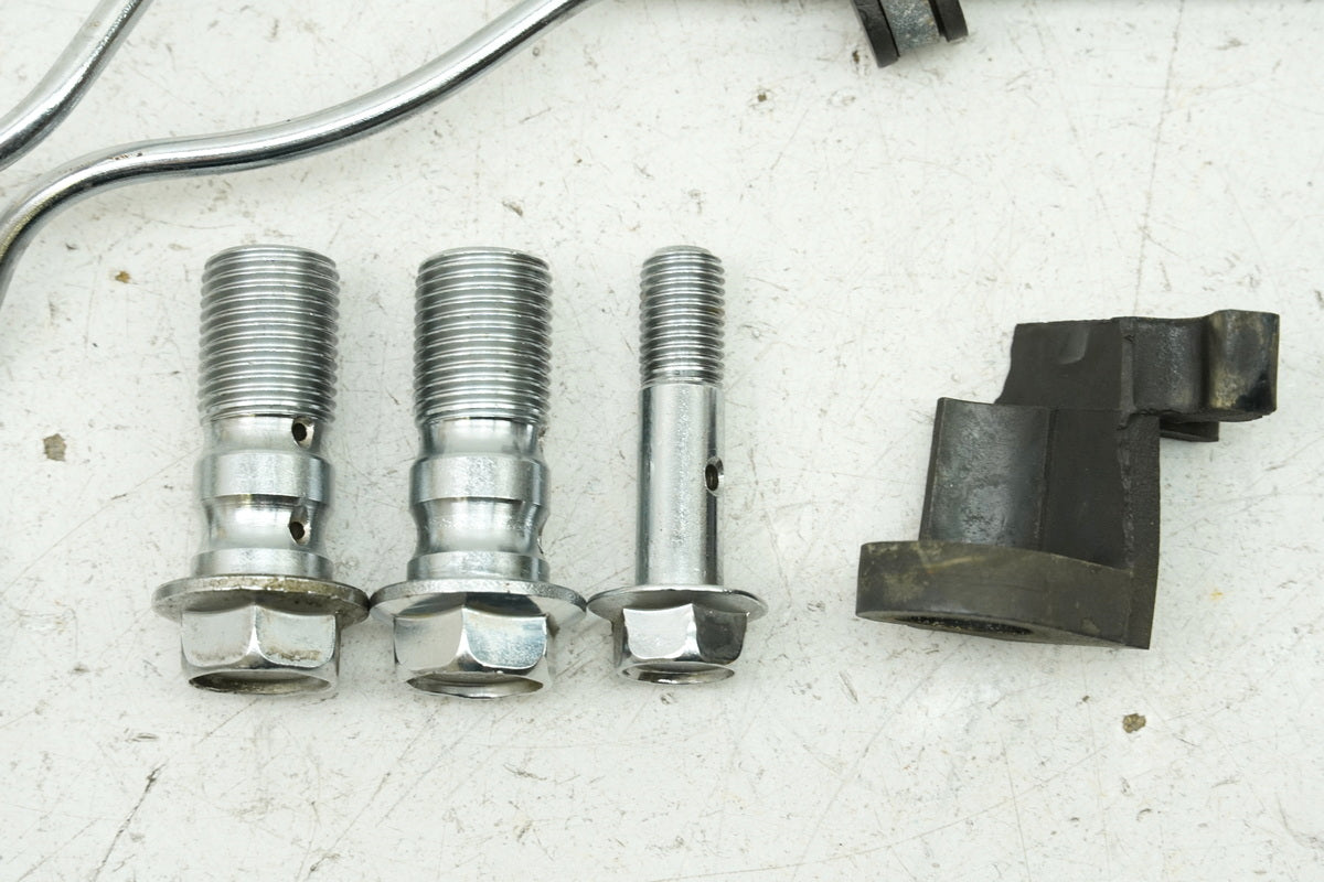 YAMAHA XV 750 4PW VIRAGO Oil Line Oil Pipe Banjo Bolts (for engine)